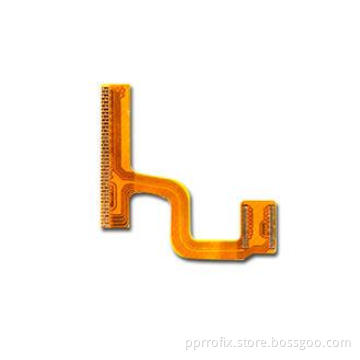 Yellow Solder Mask Flexible Printed Circuit Board Quick Tur
